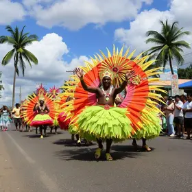Desfile do Bloco Urubu Cheiroso