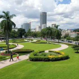 manutenção em parques