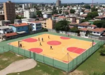 revitalização da quadra esportiva