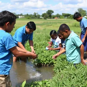 ações educativas Dia Mundial da Água