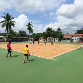revitalização da quadra esportiva