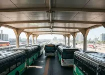 frota de ônibus paralisada em Rio Branco