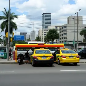 ponto de táxi