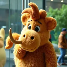 Caramelinho mascote Zoonoses