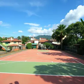 revitalização quadra poliesportiva