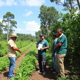 Prefeito de Rio Branco visita Horto Florestal