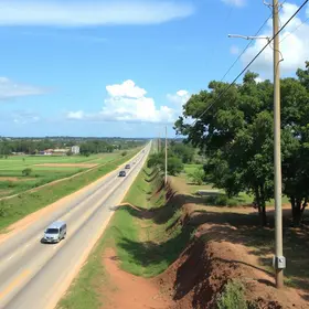 melhoria em ramais da zona rural