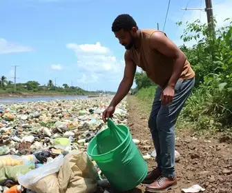 ação de limpeza