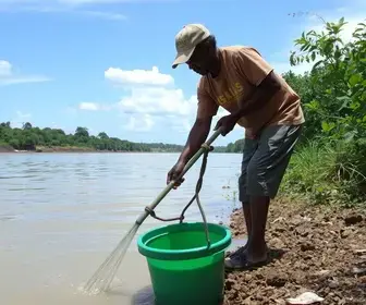 limpeza do Igarapé Fundo